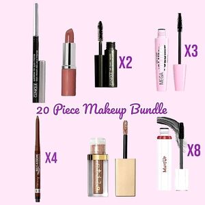 💄20 Piece Makeup Bundle Eyeliner/Mascara/Lipstick